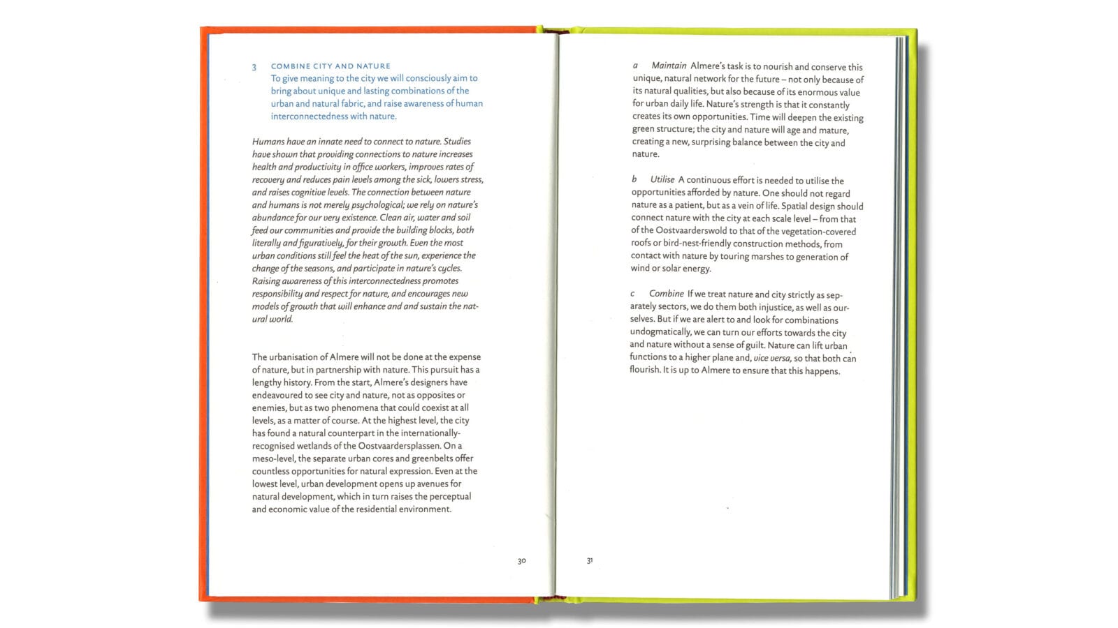 The Almere Principles - William McDonough + Partners