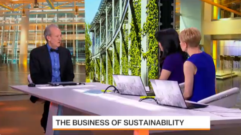 William McDonough on Bloomberg TV - The business of sustainability